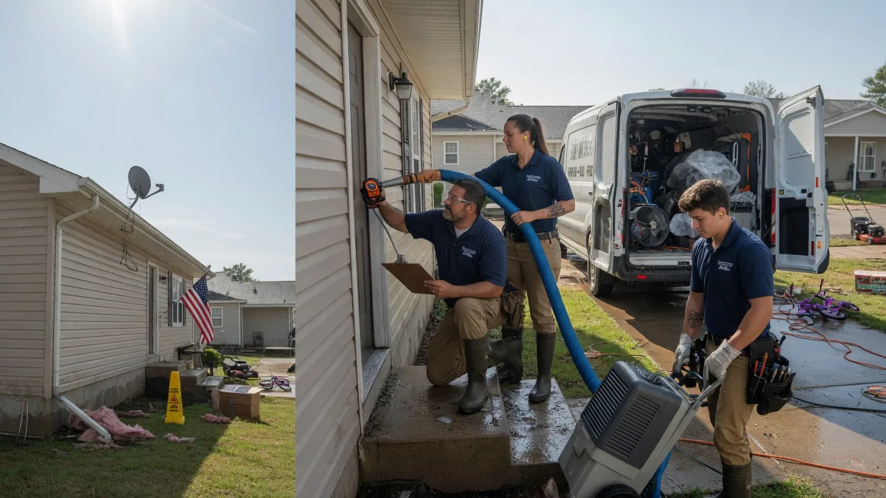 Ceiling Water Damage Restoration in Saint Albans, VT near me